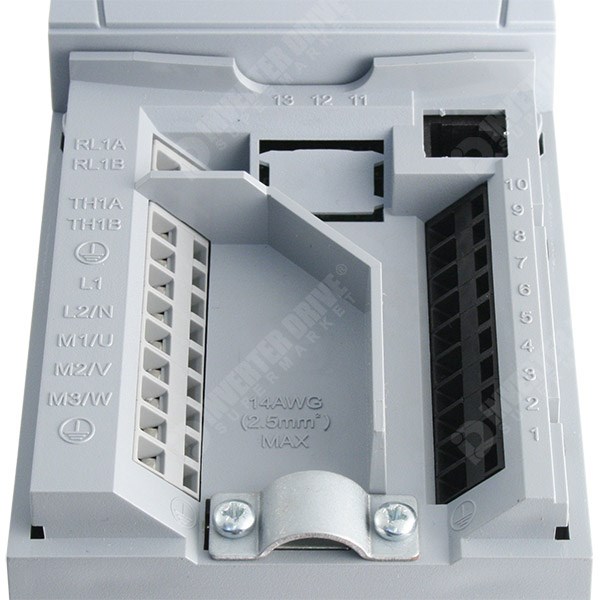 Photo of Parker SSD 650G 0.37kW 230V 1ph to 3ph AC Inverter Drive, RS232 Port, C1 EMC