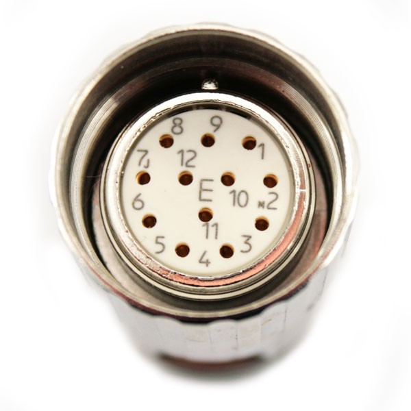 Photo of Connector for Resolver Cable fitted to ACG, ACM2n, ACMn, ACR &amp; ACRL Servo Motor