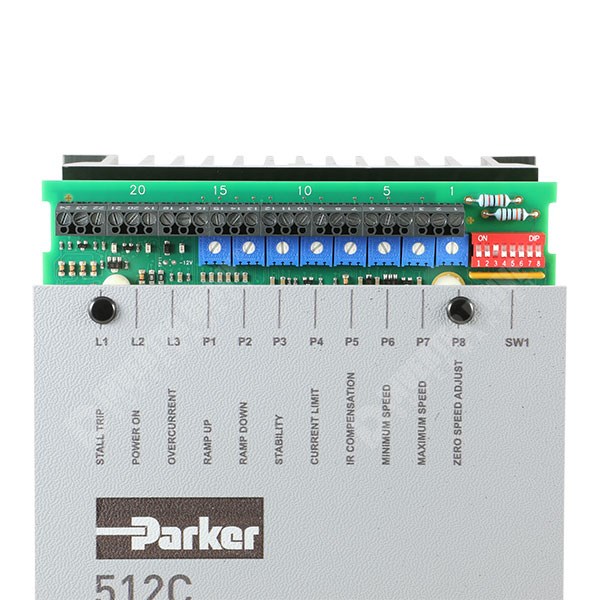 Photo of Parker SSD 512C 32A 1Q 110V/230V/400V 1ph/2ph AC to DC, Isolated Signal